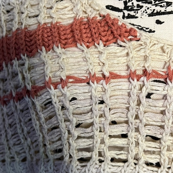 Urban Outfitters open knit cropped stripe sweater - Picture 5 of 5